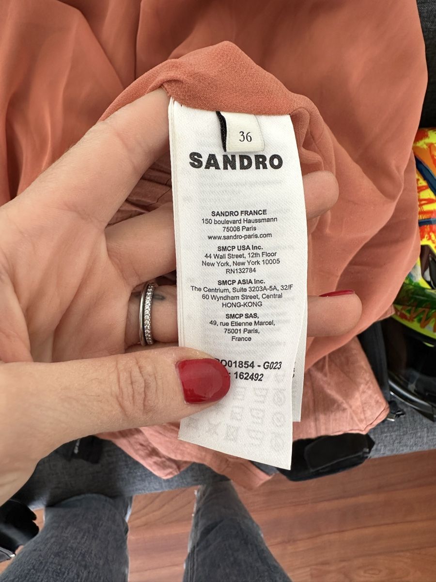 Vestiti: Sandro Maxikleid, Gr. 36, Rostrot – Usato da Oberwil b. Zug venduto da An_you78 3