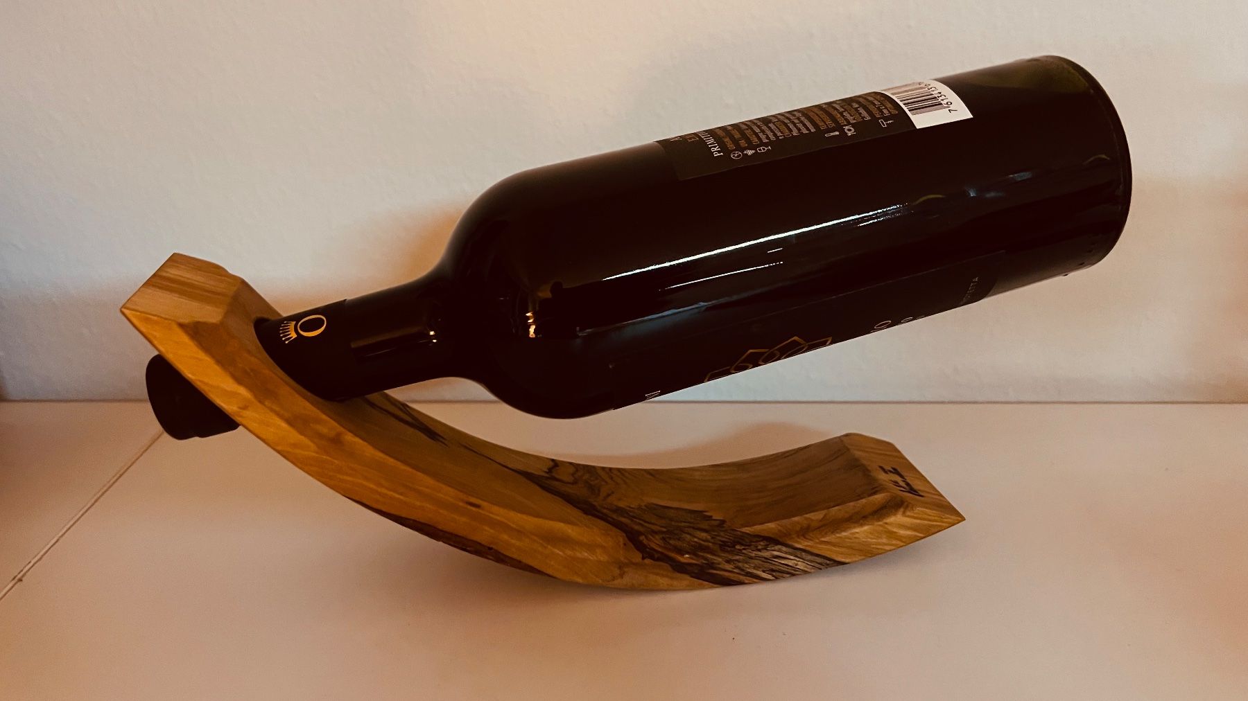 Articoli in legno: Weinträger aus Olivenholz – Nuovo (secondo la descrizione) da Ettingen venduto da everchip