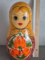 Boite Poupée russe vintage en bois vide C30