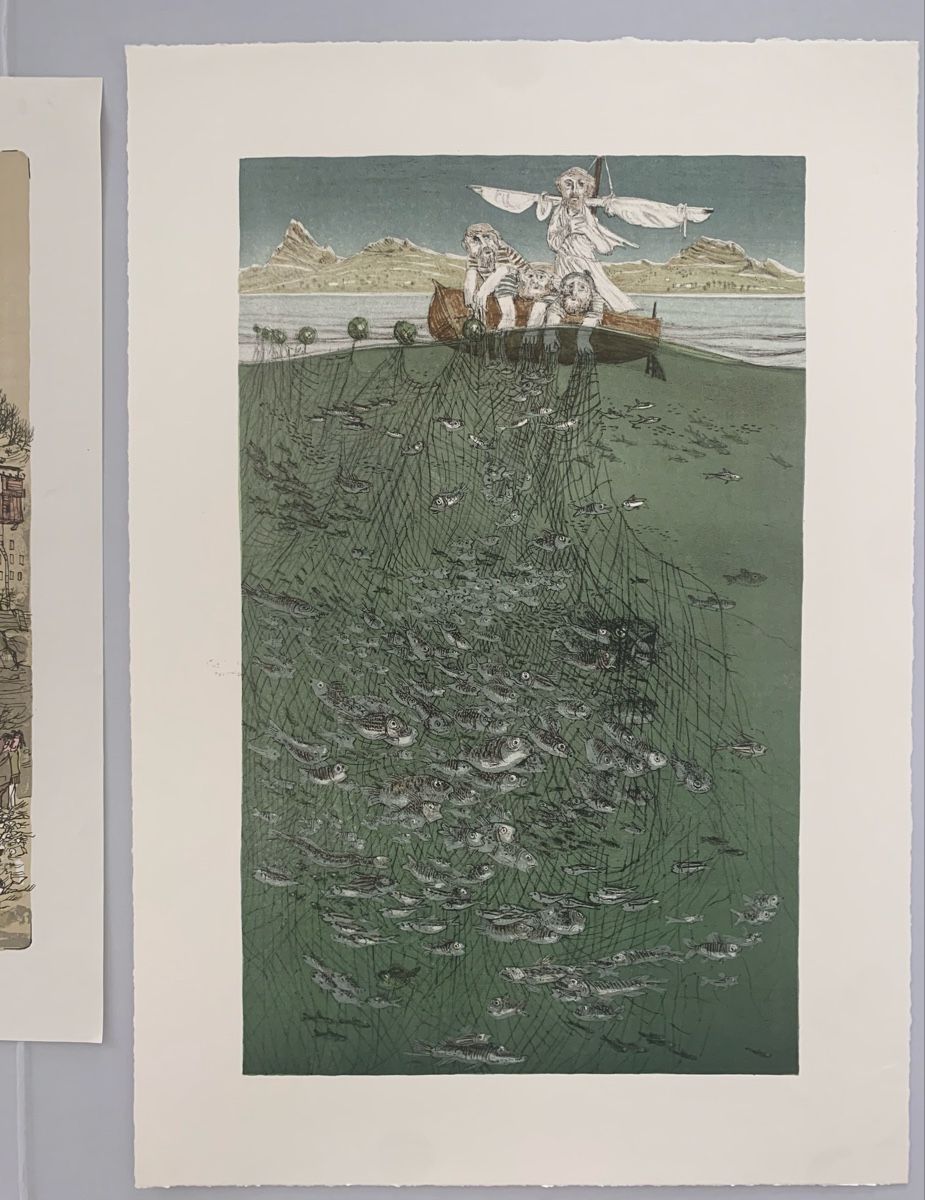 Grafica & Litografie: Schweizer Kunst - Teddy AEBY (1928-1992) – Usato da Düdingen venduto da polytropon_5 5