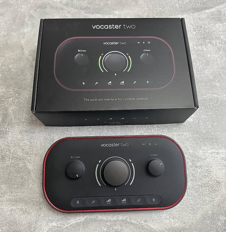 Focusrite Attrezzatura per studi di registrazione: Focusrite Vocaster Two - Interface audio – Nuovo (secondo la descrizione) da Hauterive NE venduto da FW7-TECH