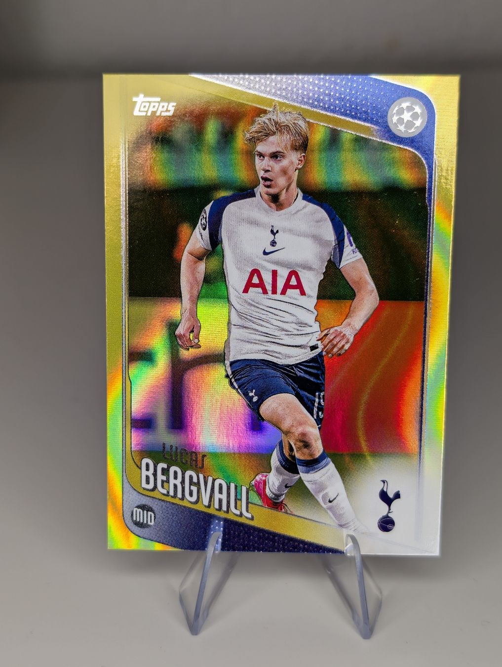 Topps Carte collezionabili: Lucas Bergvall Tottenham Hotspur Topps Flagship – Nuovo (secondo la descrizione) da Hunzenschwil venduto da BRPCards