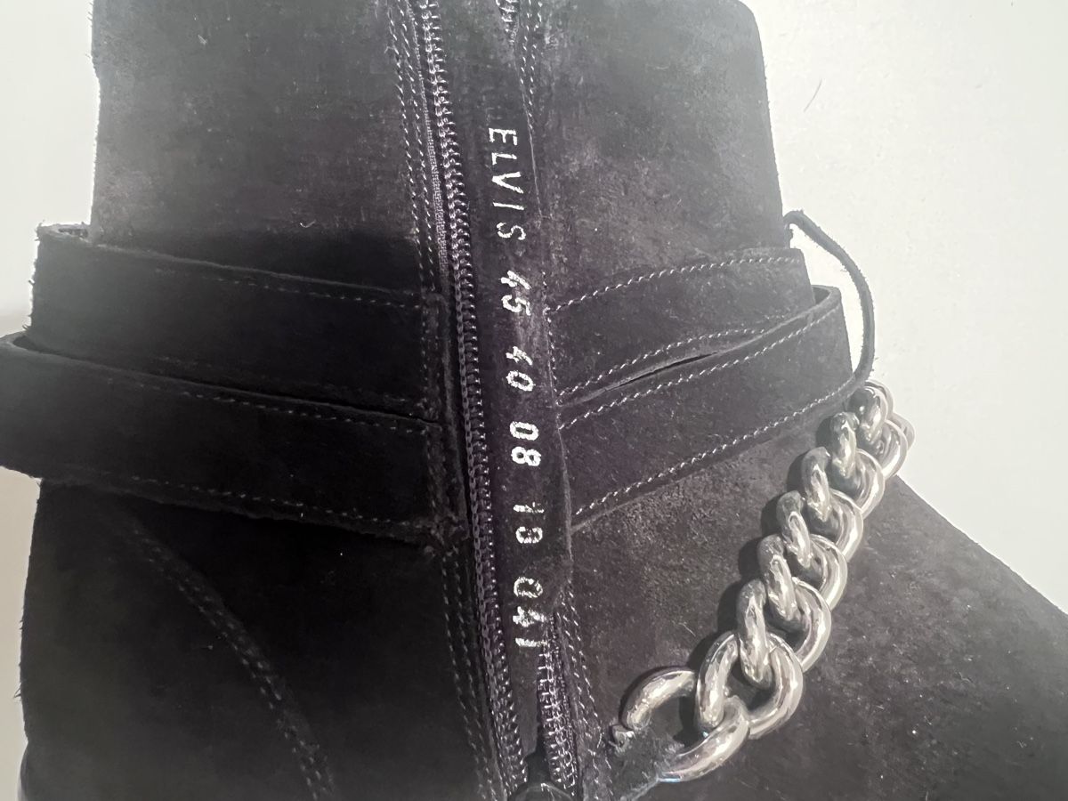 Scarpe da uomo: Melvin & Hamilton Boots - Elvis, Schwarz Wildleder, Gr. 40 – Nuovo (secondo la descrizione) da St. Gallen venduto da Floomer 5