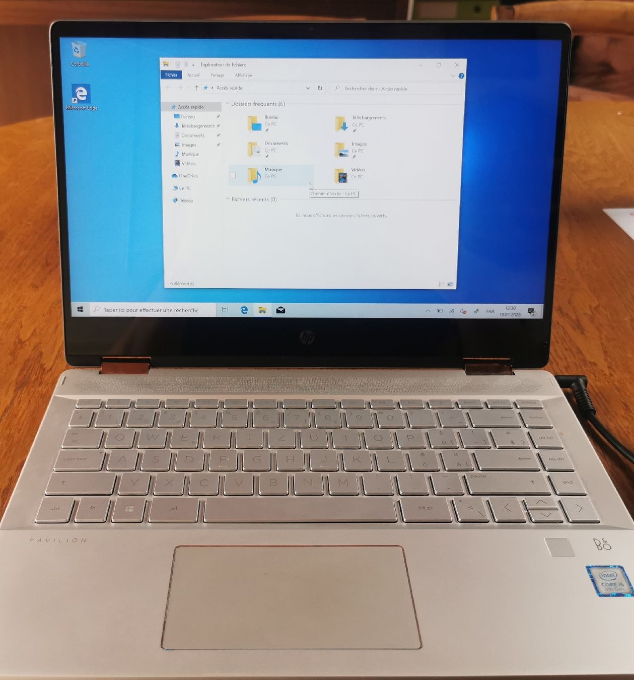 Hewlett Packard Notebook: PC  portable HP – Usato da Collombey venduto da Pixounet