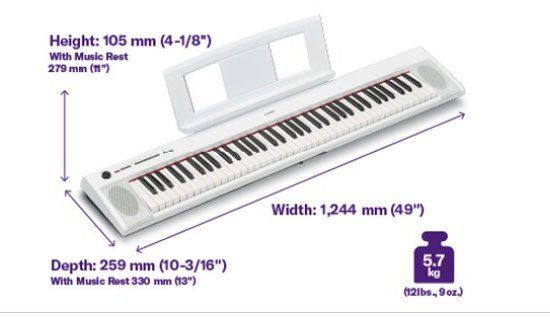 Musikinstrumente: Yamaha Piaggero NP32 Stage Piano – Gebraucht aus Büsingen von Marsiuss 6