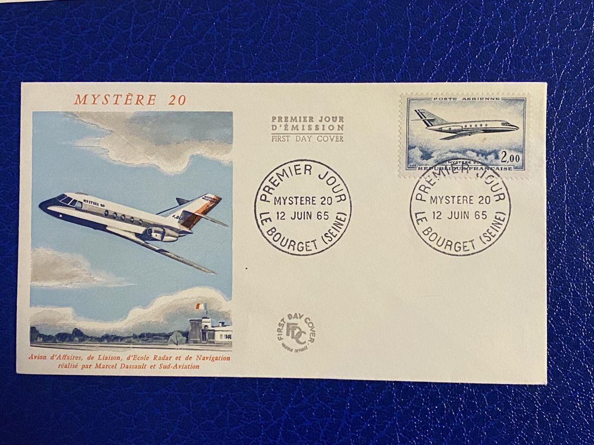 Alle Briefmarken: 3 FDC thème aviation - France – Gebraucht aus Petit-Lancy von Solcarm 3