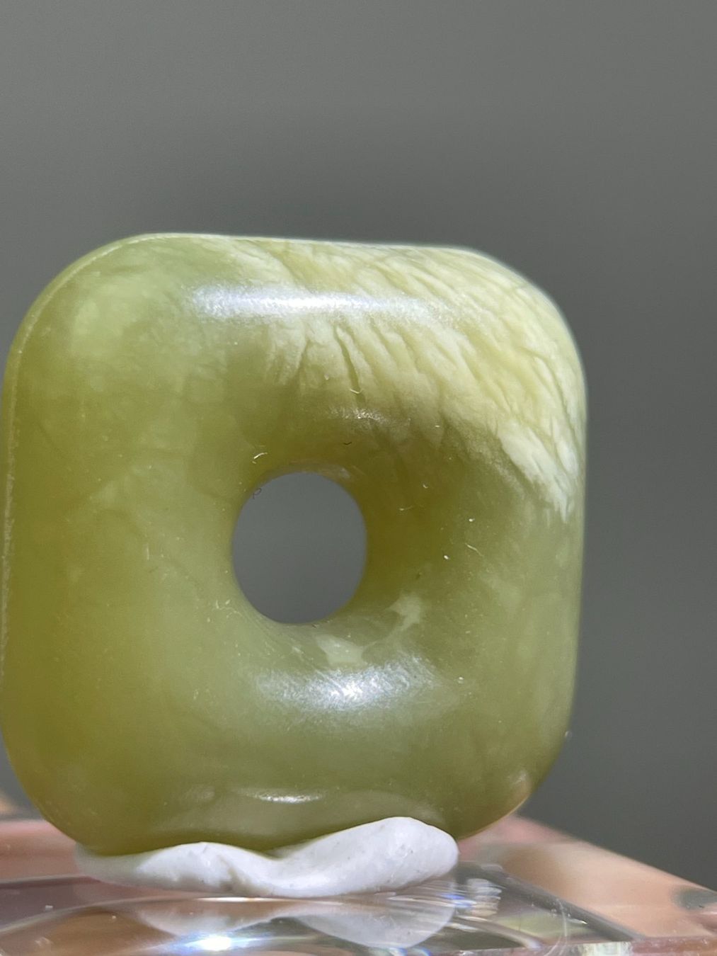 Ciondoli: Echte chinesische -Jade  Pi-Scheibe Set Ca.2cm – Nuovo (secondo la descrizione) da Schiers venduto da sisikristall 5