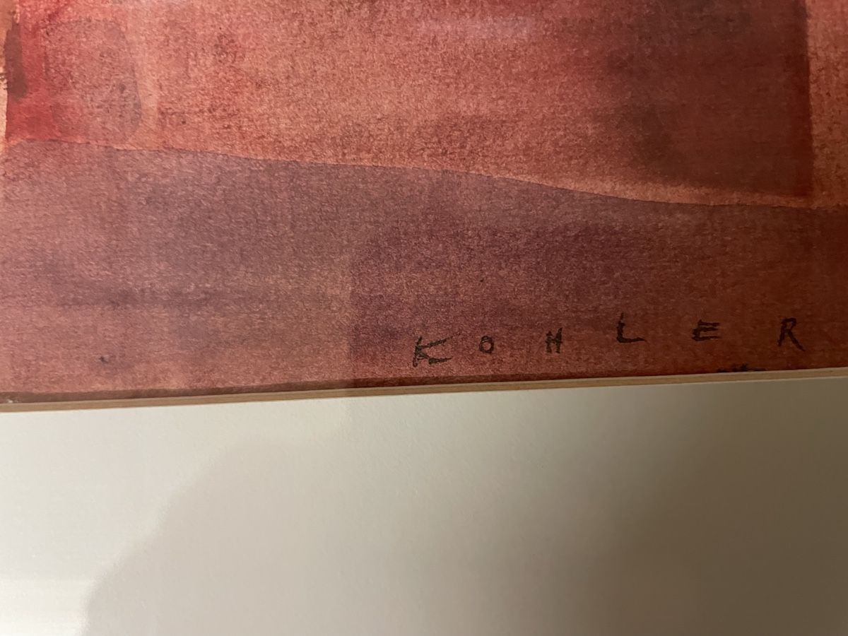 Gemälde: H. P. Kohler Aquarell – Gebraucht aus Hindelbank von chinok01 2