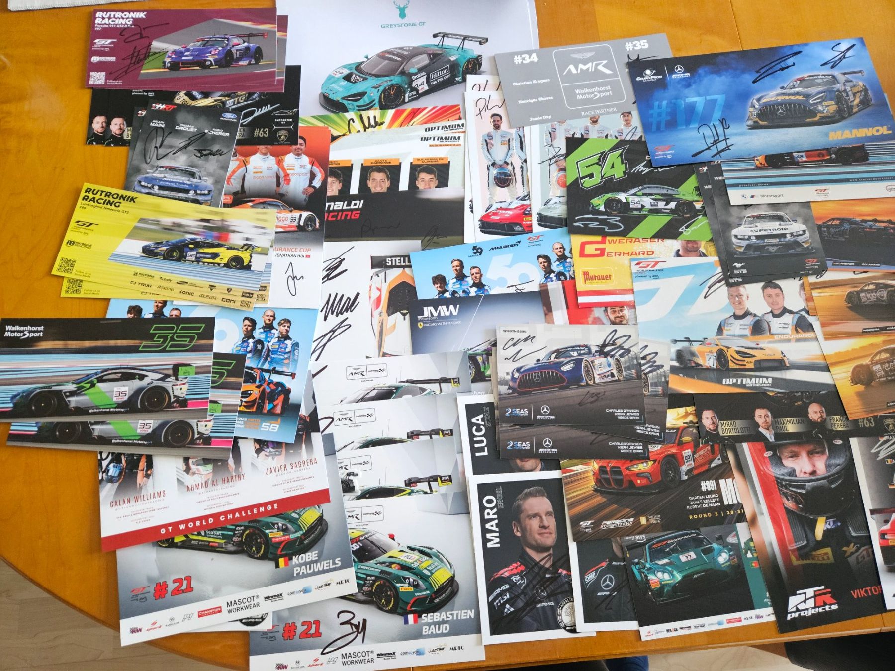 Autogramme: Autogrammkarten GT World Challenge Monza, GTWC – Gebraucht aus Riedholz von grappa09 1