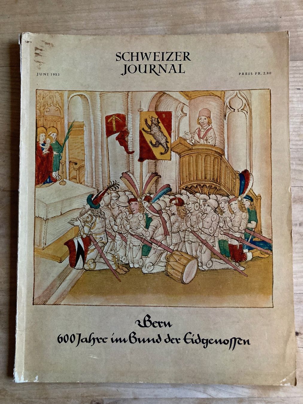 Riviste & Magazine: Schweizer Journal (Juni 1953 - Bern) – Usato da Richterswil venduto da Nathan_adler