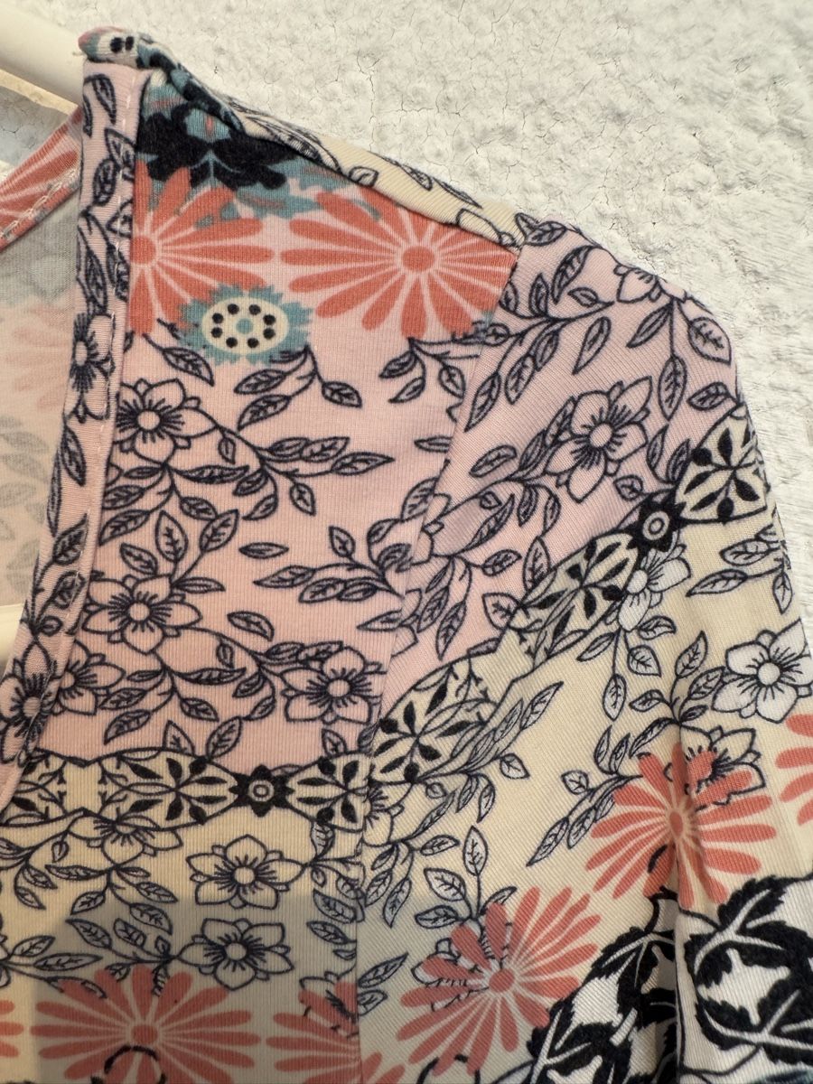 T-Shirts: Shirt TOGETHER Gr. 36 / S Blumen rosa – Gebraucht aus Fislisbach von KolibriSecondhand 3