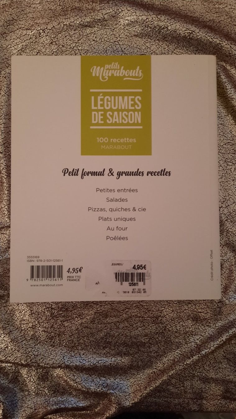 Bücher: Petits Marabouts - Légumes de saison - 100 recettes – Gebraucht aus Lausanne von BrigitteAnne 1