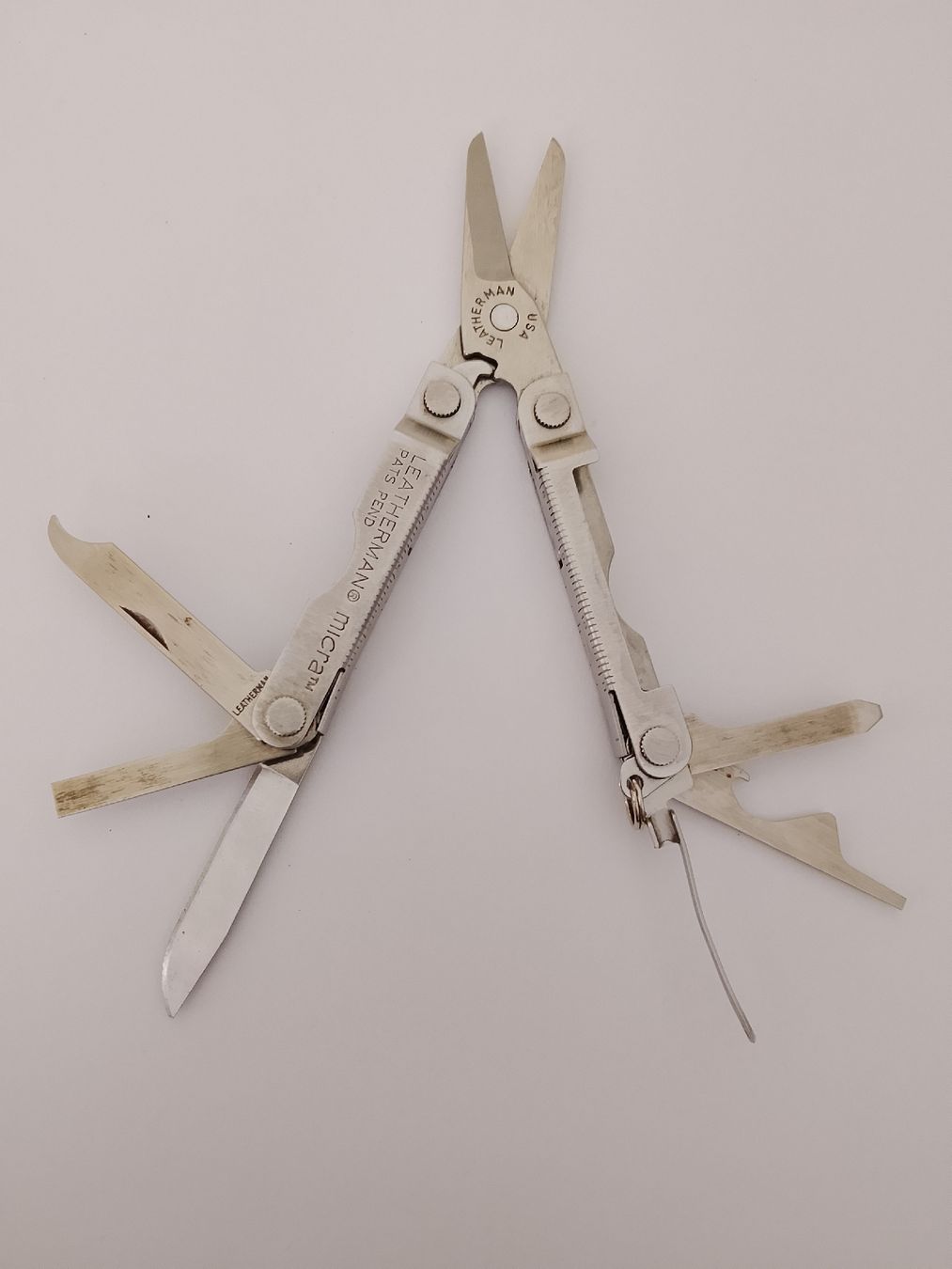 Leatherman Tous les outils: Leatherman Micra Multifunktion Werkzeug/ Sackmesser  – D'occasion à Biel/Bienne par Vintage-timearts