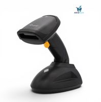 equip 351026 2D Barcode Scanner Wireless USB mit Standfuß