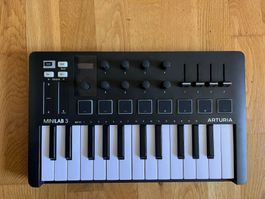 Arturia MiniLab 3 MIDI-Keyboard – guter Zustand