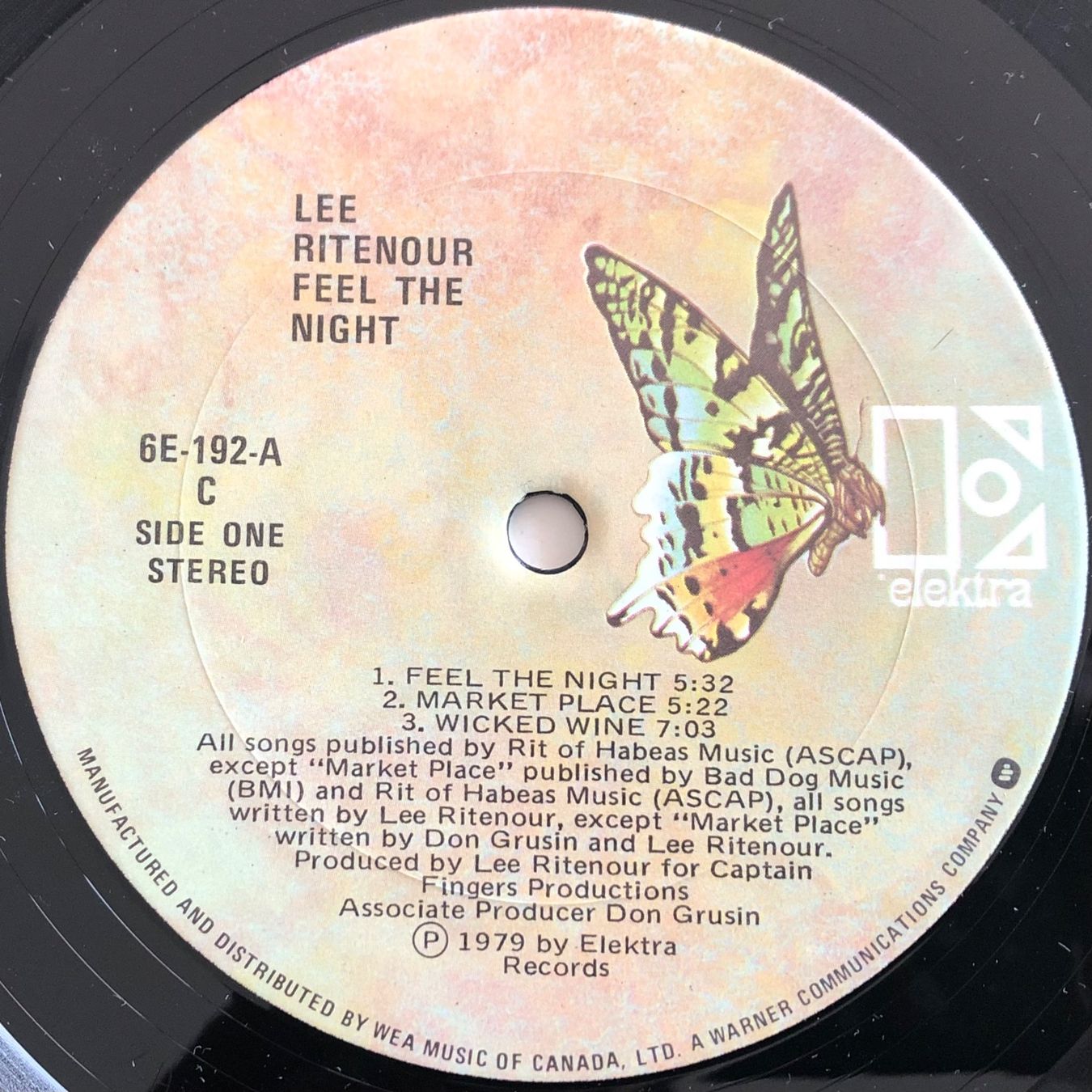 Dischi in vinile: LEE RITENOUR - FEEL THE NIGHT – Usato da Poliez-Pittet venduto da Newtown-Records 2