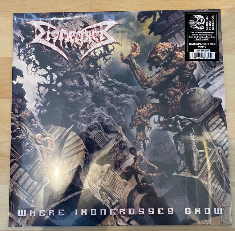 Dismember - Where Ironcrosses Grow (Vinyle Neuf) main image 0