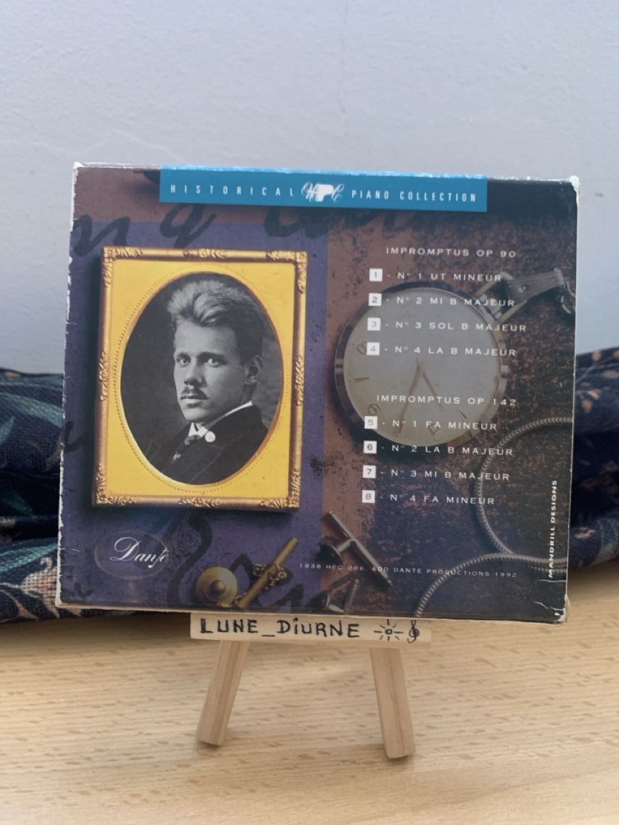 CD: CD Schubert Impromptus Edwin Fischer  – Usato da Salavaux venduto da Lune_Diurne 1