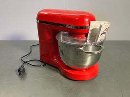AREBOS Küchenmaschine 1500W in Rot NEU ab 1.-