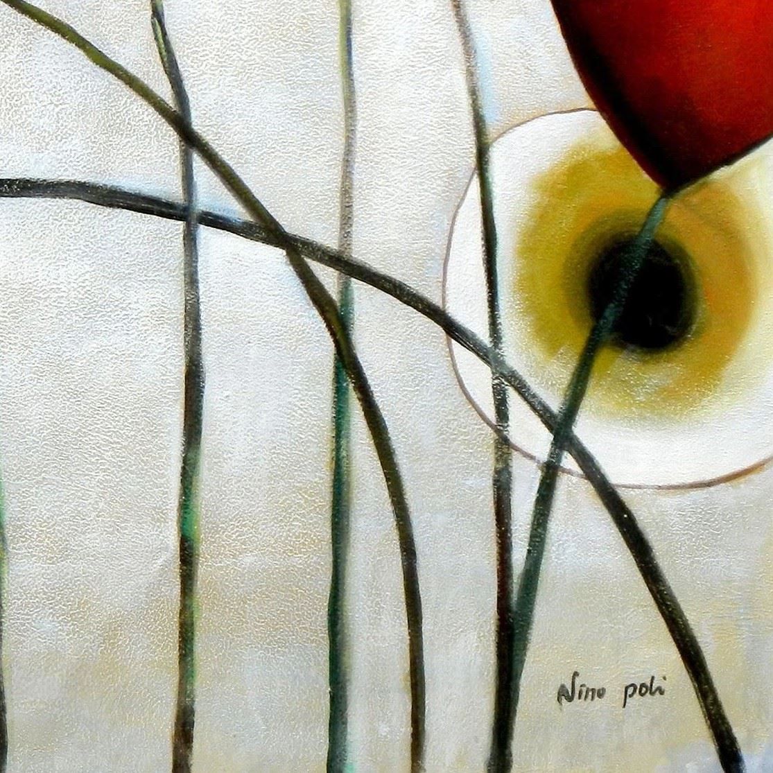 Riproduzioni & Creazioni: Abstrakt Modern Art - Der Blumentanz – Nuovo (secondo la descrizione) da Larnaca venduto da KunstDepot24 4