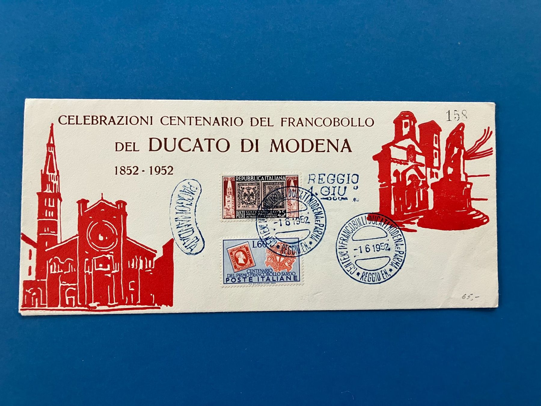 Tutti i francobolli: Italien, 55 Belege, Briefe, alte FDC, Postkarten, Ansichtsk – Usato da Näfels venduto da cff2202 2