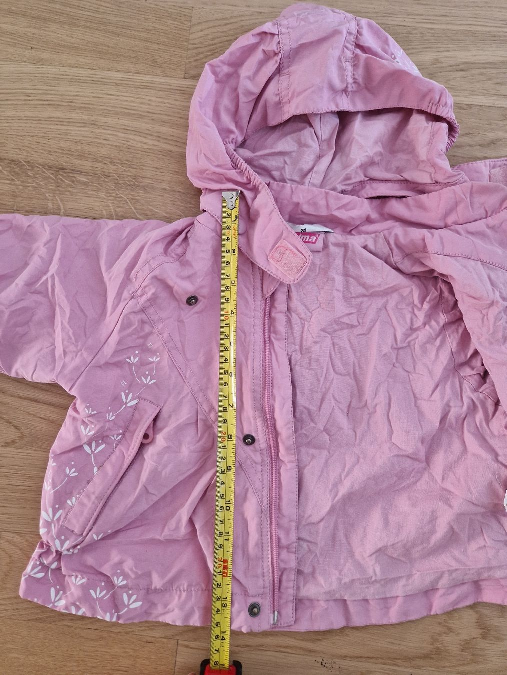 Reima Giacche & Cappotti: Herbstjacke Reima Pink mit Blumen – Usato da Basel venduto da Alekto 5