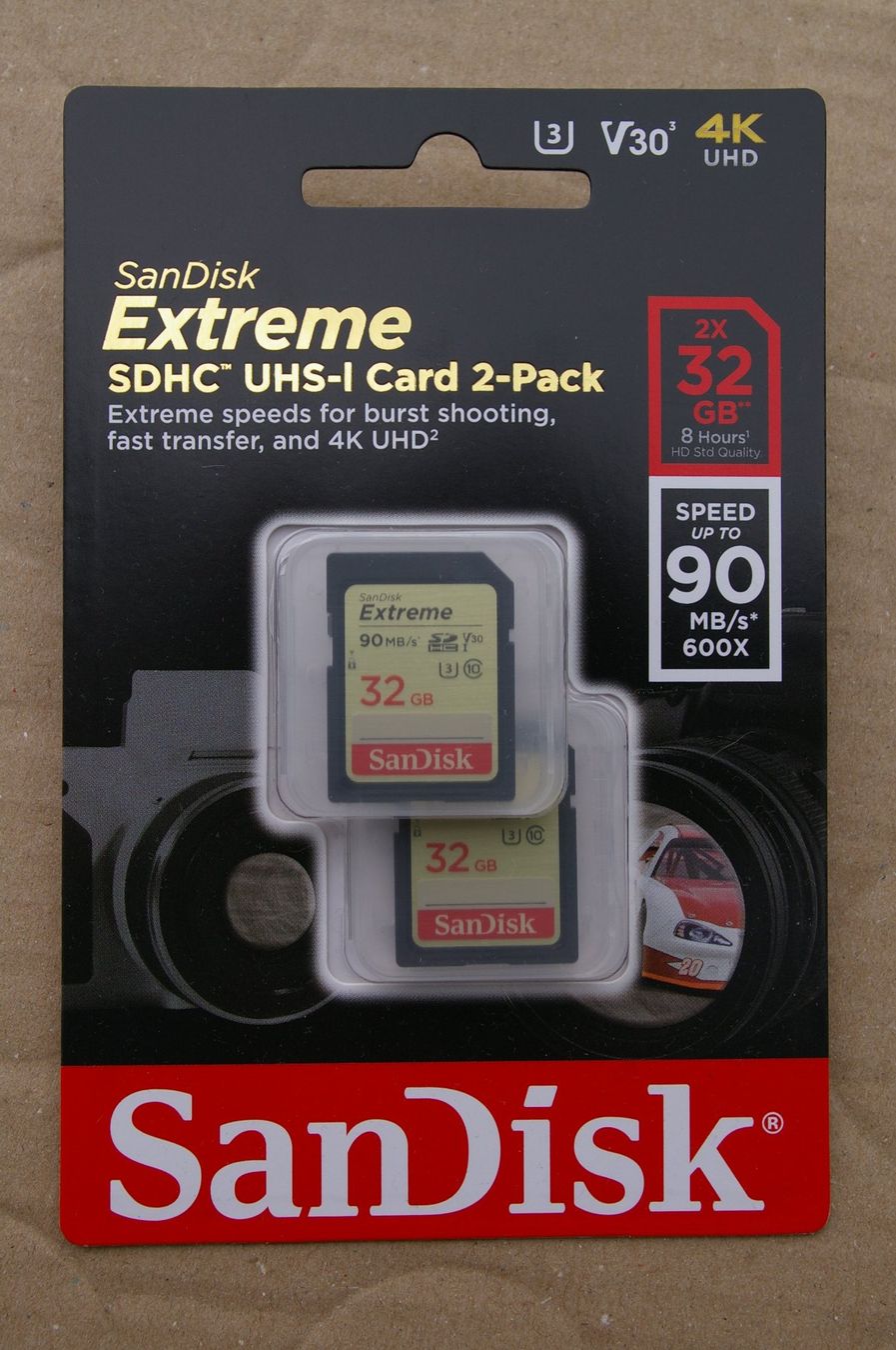 Sandisk Schede di memoria: SanDisk Extreme SDHC UHS-l Card 2-Pack – Nuovo e nell'imballaggio originale da Niederurnen venduto da mowgli_1963