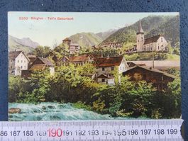 BÜRGLEN TELL'S GEBURTSORT URI AK 1910