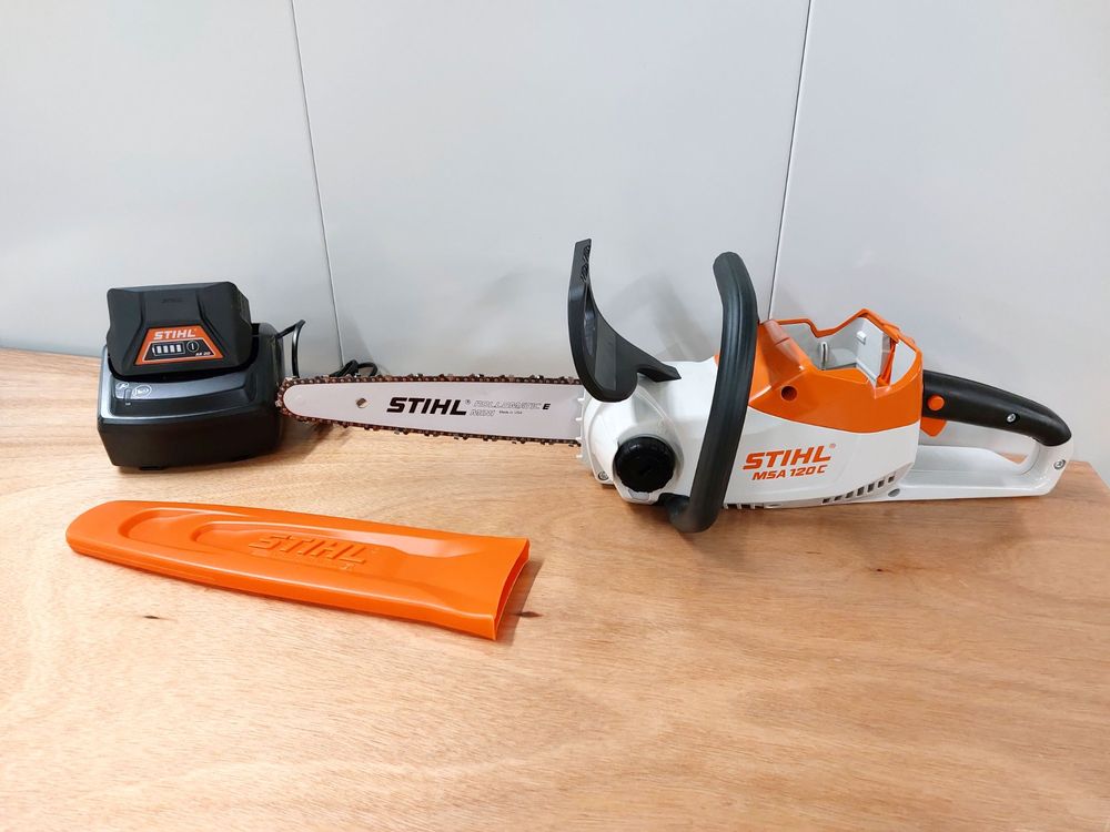 STIHL Akku-Motorsäge MSA 60 C, SET Mit Akku AK 20 Und AL 101 | RoWaK