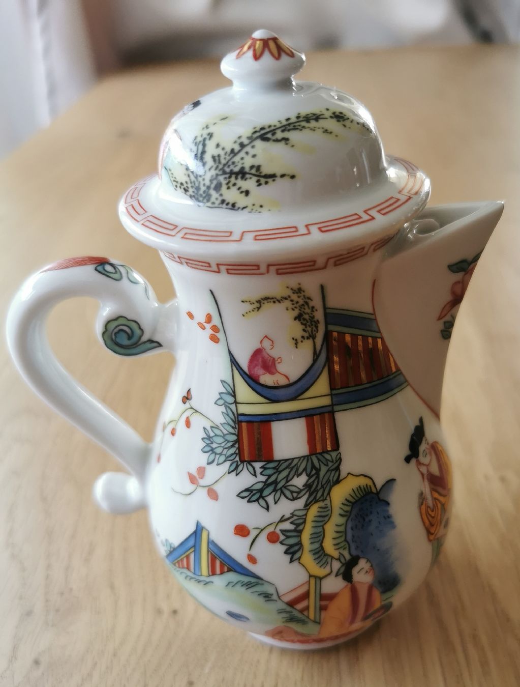 Caraffe: Kännchen Deckel Franklin Mint Fine Porcelain bemalt – Usato da Frasnacht venduto da krutsta1 3