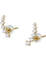 Ohrstecker 375er Gelbgold 12 Zirkonia