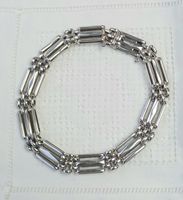 Robuste Silber armband 800 Silber gestempelt Antik
