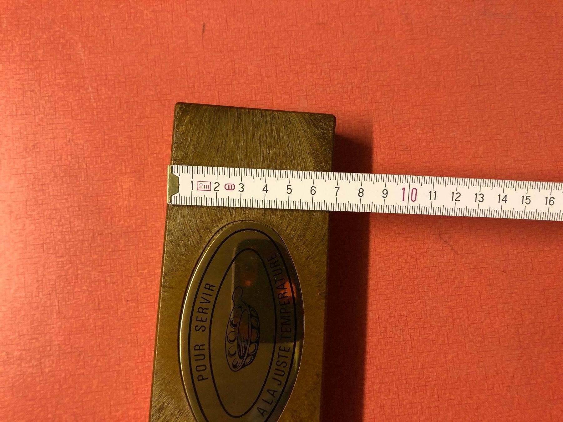 Alle Werkzeuge: Wein Thermometer in Edelholz Schachtel. – Gebraucht aus Lanzenhäusern von vic63 8