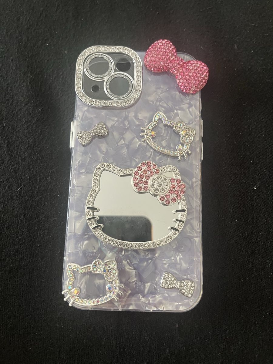 Cover & Protezioni schermo: Glitzer Hello Kitty Handyhülle iPhone 13  Schutzhülle – Nuovo (secondo la descrizione) da Olten venduto da sae_82z2