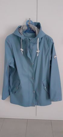 40% SALE: Rukka-Regenjacke, hellblau, Size 42/44, neuwertig