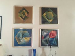 Tableaux Victor Vasarely 