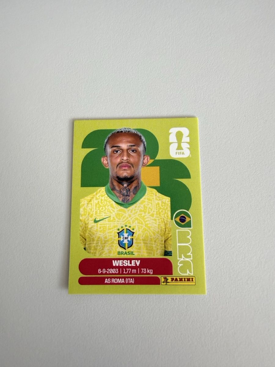 Panini Carte collezionabili: Carte panini 2026 - Wesley - BRA 8 – Nuovo (secondo la descrizione) da La Neuveville venduto da mypinguin