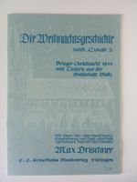 Max Drischner: Die Weihnachtsgeschichte (Partitur)