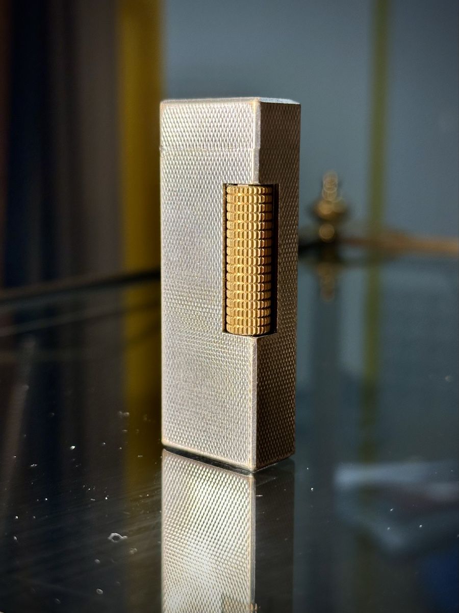 Dunhill Feuerzeuge: Dunhill Rollagas Silver & Gold – Gebraucht aus Zürich von RatsTreasure 6