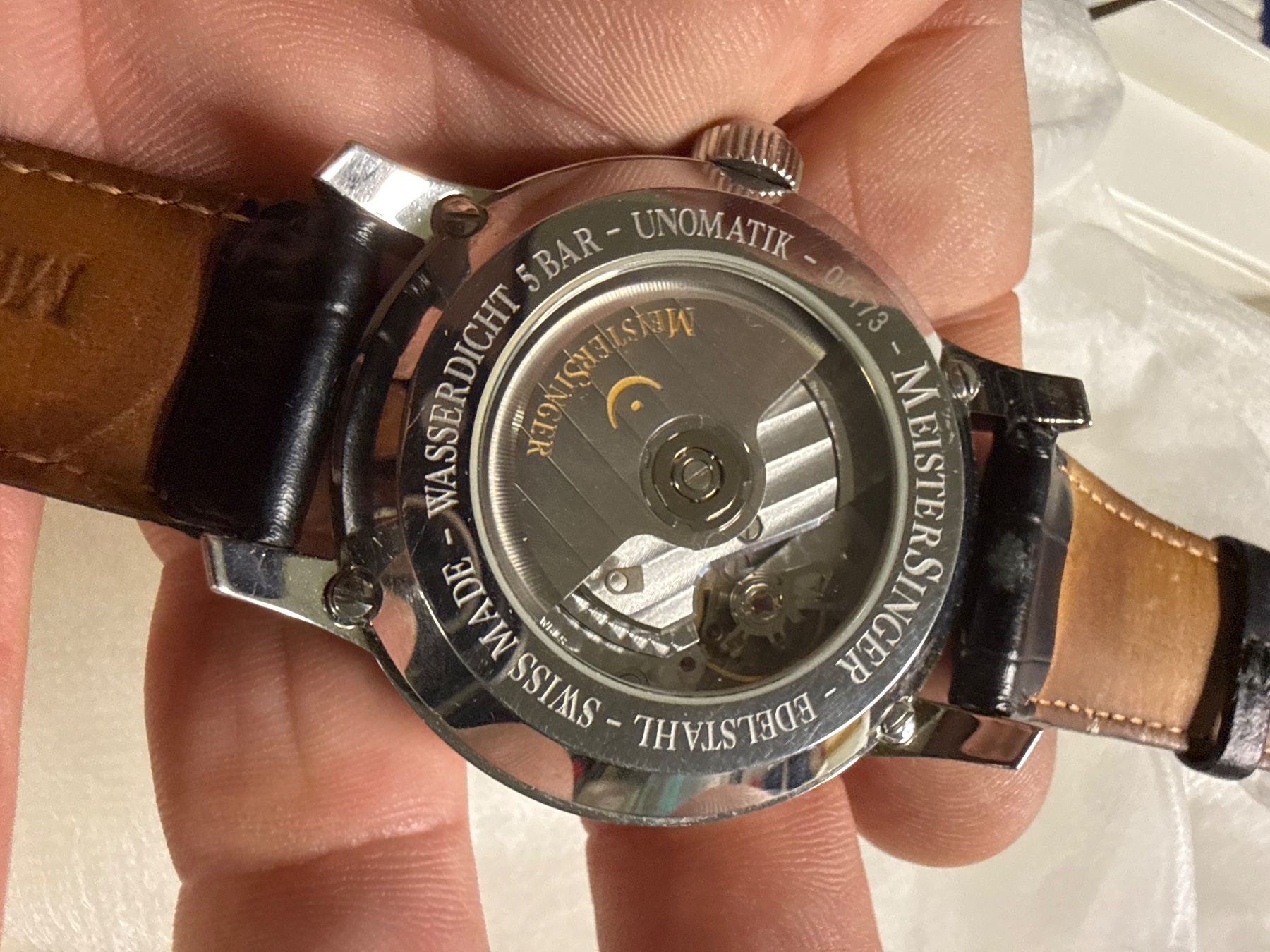 MeisterSinger Orologi: Meister Singer 43 mm Gepflegt – Usato da Pfeffingen venduto da Allhandelklgwatches 3
