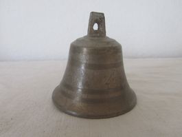 Klingel Glocke klein Zierglocke mit Nummer 4