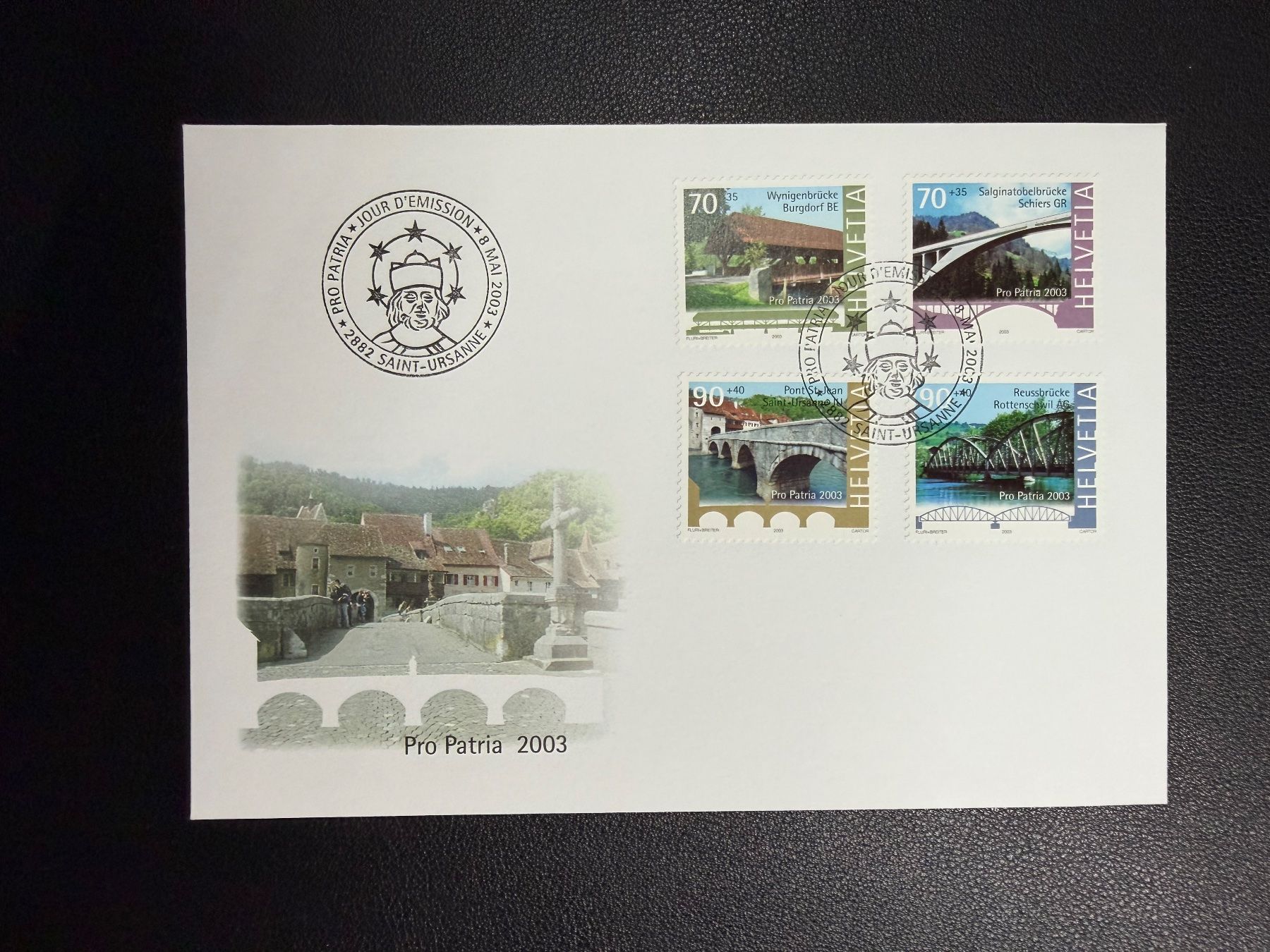 Tous les timbres: Pro Patria 2003 FDC – D'occasion à oberrüti par jeanmei