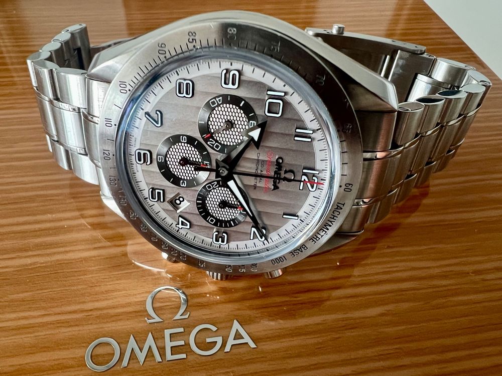 OMEGA Speedmaster Broad Arrow, 44mm, Cal.3313, OVP Fr.6550.- (Gebraucht ...