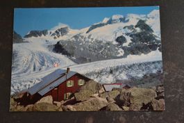 AK Boval- Hütte mit Piz Palü GR