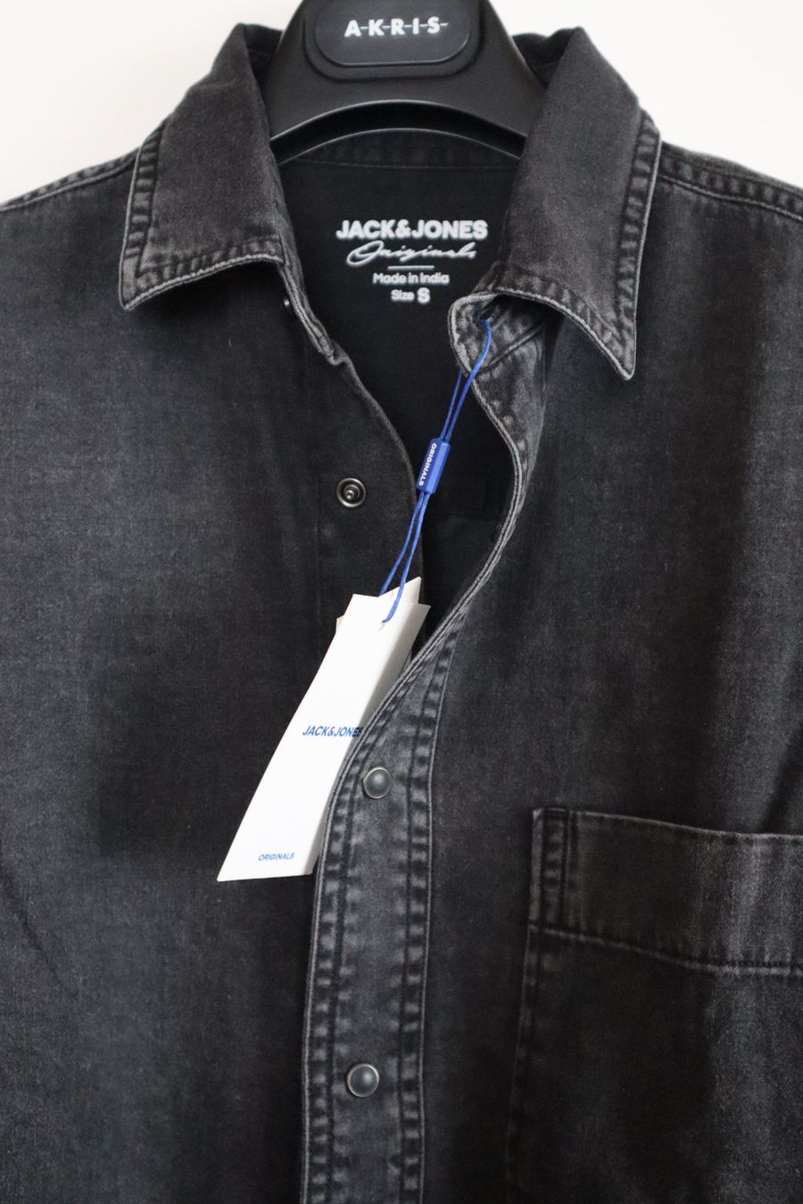 Camicie: Hemd, Jack & Jones, Gr. S, 100% Baumwolle, NEU – Nuovo e nell'imballaggio originale da Wattwil venduto da diamant1 3