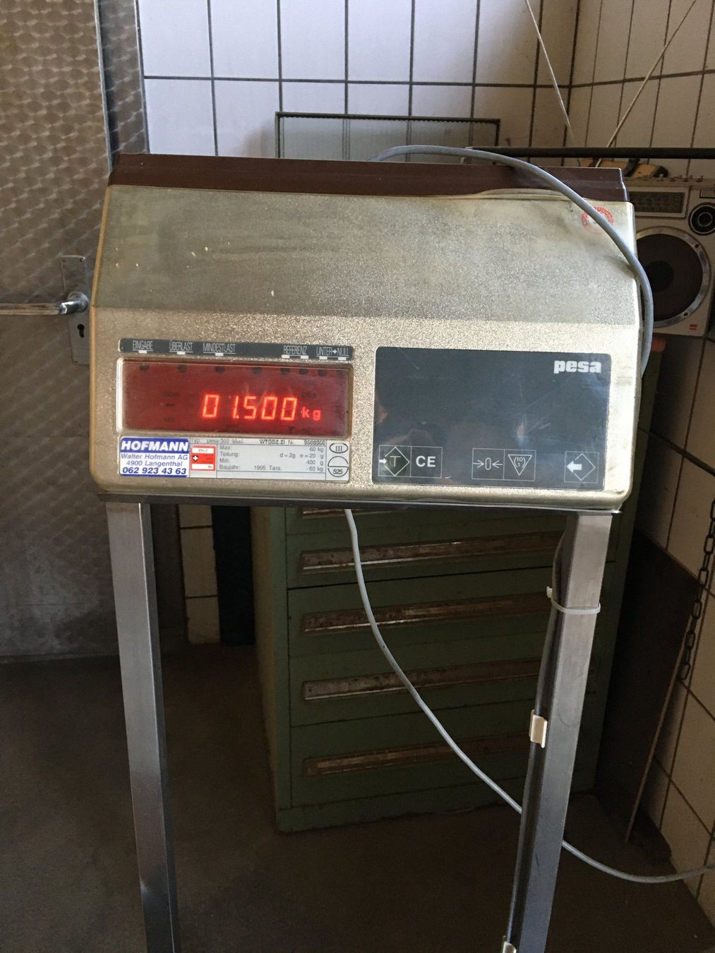 Accessori da laboratorio: Elektro Waage/Gewichtsmesser – Usato da Oey venduto da kuHH33 4