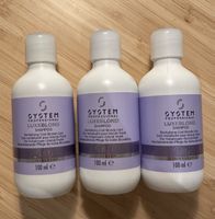 Lot de 3 shampoings System Professional Luxe Blond 100ml