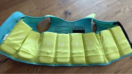 Schwimmhilfe Kind grün mit Zahlenaufdruck gebraucht