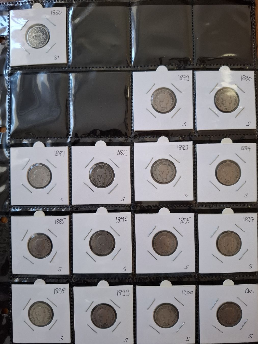Alle Münzen: 10 Rappen Sammlung nr.26 – Gebraucht aus Hunzenschwil von Hardrock6
