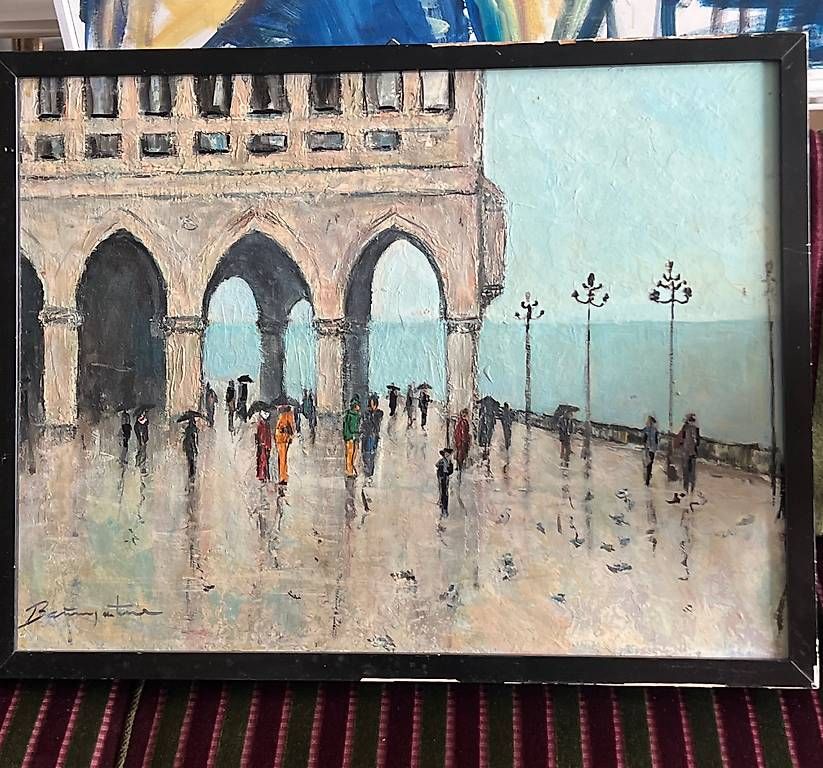 Dipinti: Venedig Markusplatz Öl Auf Holz  – Usato da Steinmaur venduto da Mandy.Steinbruch1953 3